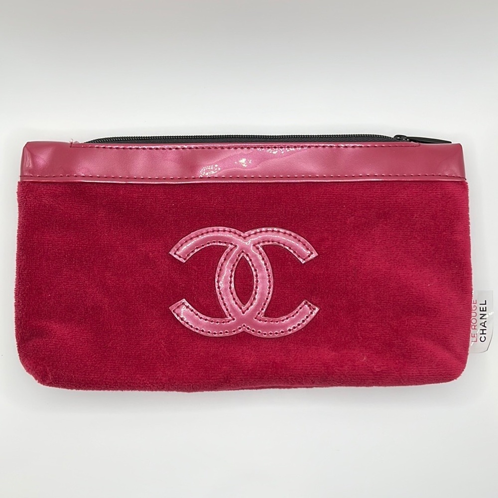 Chanel Parisian pink costmetic trousse